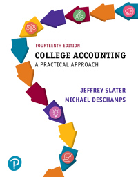 Cover image: College Accounting: A Practical Approach 14th edition 9780134729312