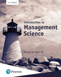 Cover image: Introduction to Management Science 13th edition 9780134730660