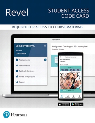 Cover image: Revel Access Code for Social Problems in a Diverse Society 7th edition 9780134736259