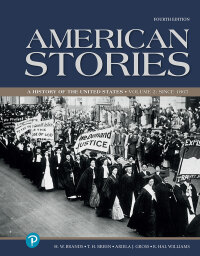 Cover image: American Stories: A History of the United States, Volume 2 4th edition 9780134828435