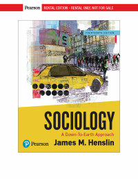 Cover image: Sociology: A Down-To-Earth Approach 14th edition 9780134736570