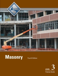 Cover image: Masonry Level 3 Trainee Guide 4th edition 9780133750454