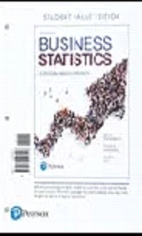 Cover image: MyLab Statistics with Pearson eText (up to 24 months) Access Code for Business Statistics 10th edition 9780134748498