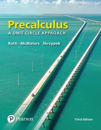 Cover image: MyLab Math with Pearson eText (up to 24 months) Access Code for Precalculus 3rd edition 9780134753164