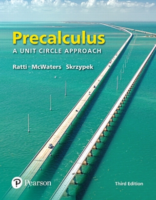 Cover image: MyLab Math with Pearson eText (up to 24 months) Access Code for Precalculus: A Unit Circle Approach 3rd edition 9780134753164