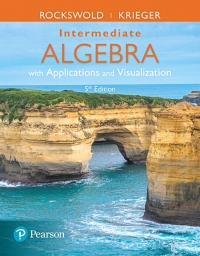 Cover image: MyLab Math with Pearson eText (up to 24 months) Access Code for Intermediate Algebra with Applications and Visualization 5th edition 9780134753546