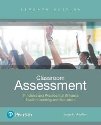 Cover image: Classroom Assessment 7th edition 9780134523309