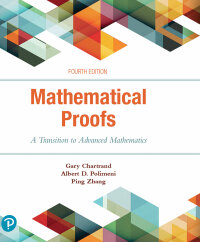 Cover image: Mathematical Proofs 4th edition 9780134746753