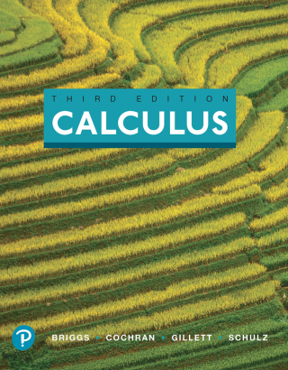 Cover image: Calculus 3rd edition 9780134765631
