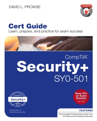 Cover image: CompTIA Security+ SY0-501 Cert Guide 4th edition 9780789758996