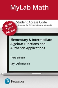 Cover image: MyLab Math with Pearson eText Access Code (24 Months) for Elementary & Intermediate Algebra 3rd edition 9780134781181