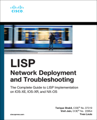 Omslagafbeelding: LISP Network Deployment and Troubleshooting 1st edition 9781587145063