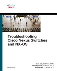 Imagen de portada: Troubleshooting Cisco Nexus Switches and NX-OS 1st edition 9781587145056