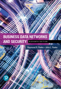 Cover image: Business Data Networks and Security 11th edition 9780134817125