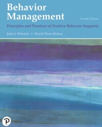 Cover image: Behavior Management 4th edition 9780134792187