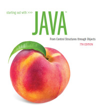Cover image: Starting Out with Java: From Control Structures through Objects 7th edition 9780134802213