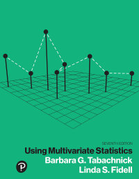 Cover image: Using Multivariate Statistics 7th edition 9780134790541