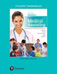 Cover image: Student Workbook for Pearson's Comprehensive Medical Assisting 4th edition 9780134472997