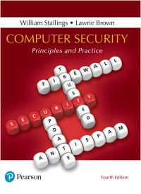 Cover image: Computer Security: Principles and Practice 4th edition 9780134794105