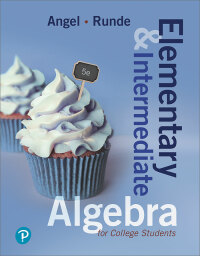 Cover image: Elementary and Intermediate Algebra for College Students 5th edition 9780134758947