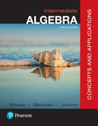 Cover image: Intermediate Algebra: Concepts and Applications 10th edition 9780134497174