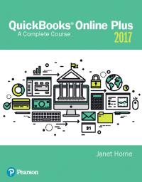 Cover image: QuickBooks Online Plus 2017: A Complete Course 2nd edition 9780134473666