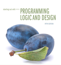 Cover image: Starting Out with Programming Logic and Design 5th edition 9780134801155