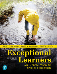 Cover image: Exceptional Learners: An Introduction to Special Education 14th edition 9780134806938
