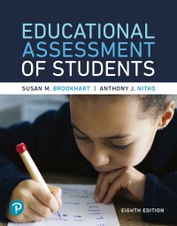 Cover image: Educational Assessment of Students 8th edition 9780134807072