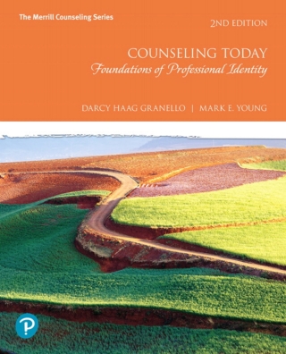 Cover image: MyLab Counseling with Pearson eText Access Code for Counseling Today: Foundations of Professional Identity 2nd edition 9780134816555