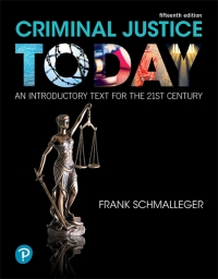 Cover image: Criminal Justice Today 15th edition 9780134749754