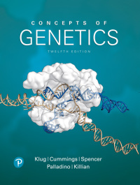 Cover image: Concepts of Genetics 12th edition 9780134604718