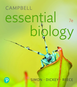 Cover image: Mastering Biology with Pearson eText Access Code for Campbell Essential Biology (with Physiology chapters) 7th edition 9780134819426