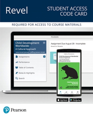 Cover image: Revel Access Code for Child Development Worldwide: A Cultural Approach 1st edition 9780134830247