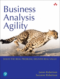 Cover image: Business Analysis Agility 1st edition 9780134847061