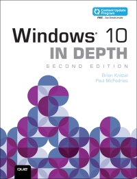 Imagen de portada: Windows 10 In Depth 2nd edition 9780789759771