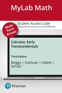 Cover image: MyLab Math with Pearson eText Access Code (24 Months) for Calculus 3rd edition 9780134856926