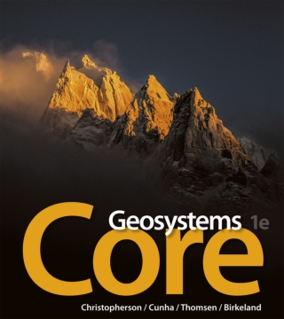 Cover image: Geosystems Core (Pearson+) 1st edition 9780134166858