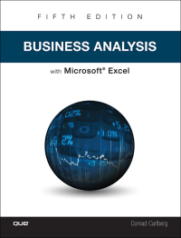 Imagen de portada: Business Analysis with Microsoft Excel 5th edition 9780789759580