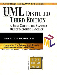 Cover image: UML Distilled 3rd edition 9780321193681