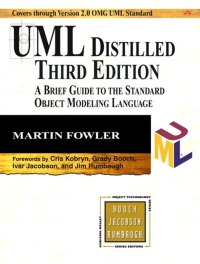 Titelbild: UML Distilled 3rd edition 9780134865133