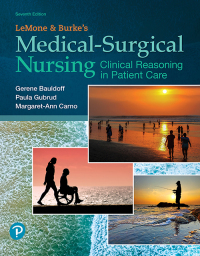Cover image: LeMone and Burke's Medical-Surgical Nursing 7th edition 9780134868189