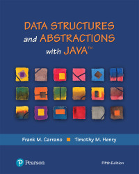 Cover image: Data Structures and Abstractions with Java 5th edition 9780134831695