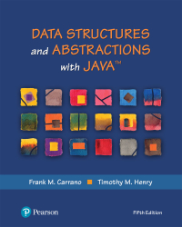 Cover image: Data Structures and Abstractions with Java 5th edition 9780134831695