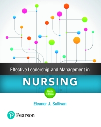 Cover image: Effective Leadership and Management in Nursing (Pearson+) 9th edition 9780134153117