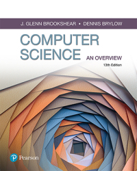 Cover image: Computer Science: An Overview 13th edition 9780134875460