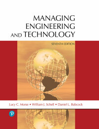 Cover image: Managing Engineering and Technology 7th edition 9780134875651