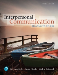 Cover image: Interpersonal Communication: Relating to Others 9th edition 9780134877174