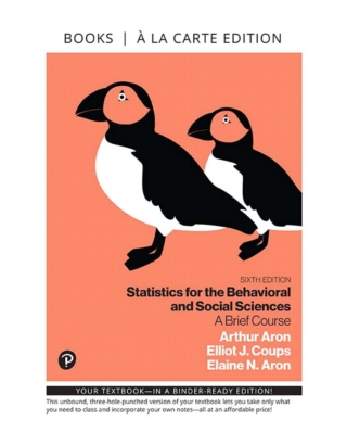 Cover image: MyLab Statistics with Pearson eText Access Code for Statistics for the Behavioral and Social Sciences: A Brief Course 6th edition 9780134877198