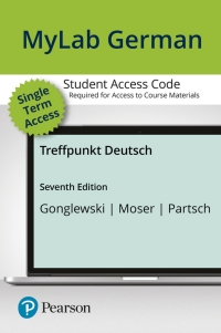 Cover image: Standalone MyLab German with Pearson eText Access Code (5 Months) for Treffpunkt Deutsch 7th edition 9780134877600